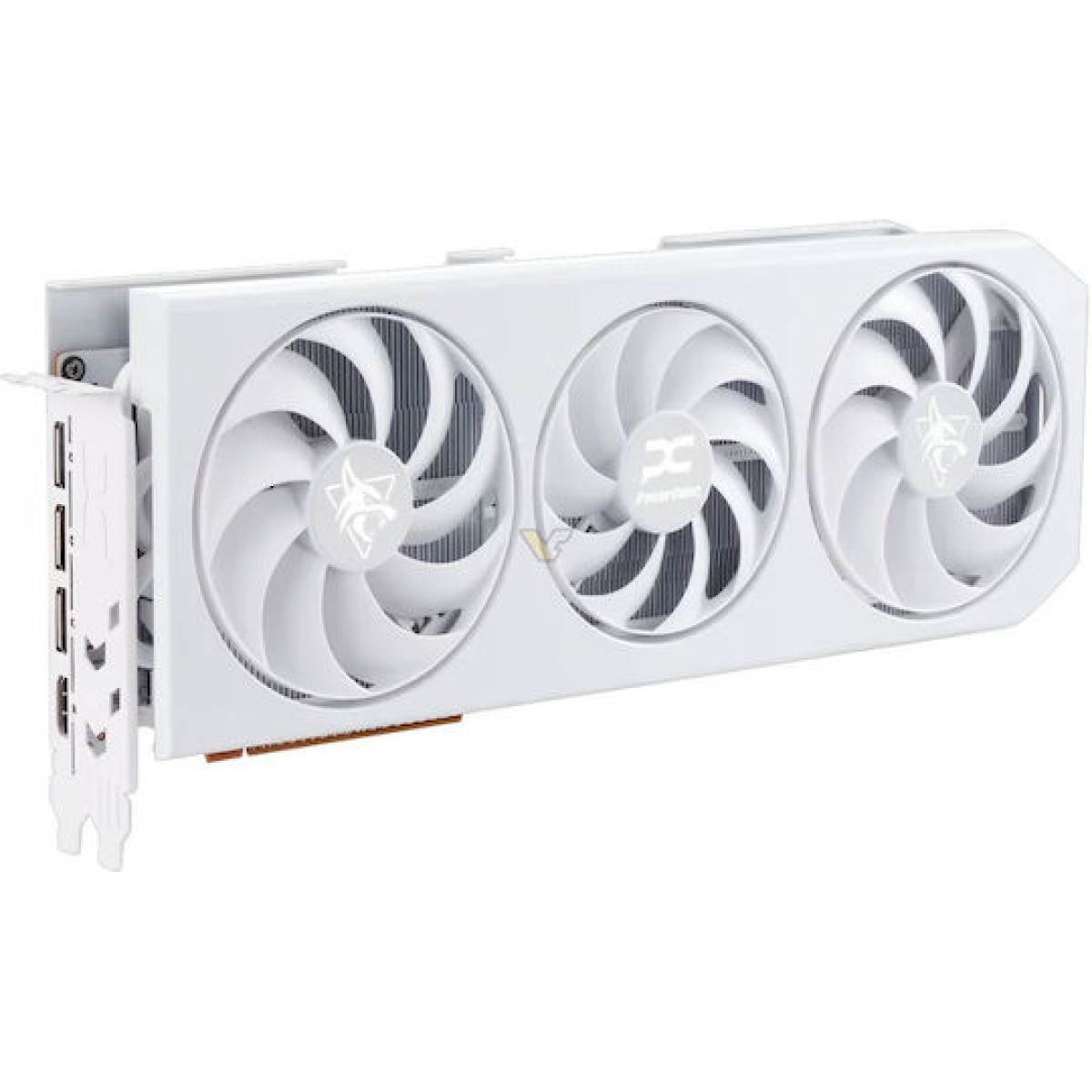 PowerColor Radeon RX 9070 XT 16GB GDDR6 Hellhound White Κάρτα Γραφικών