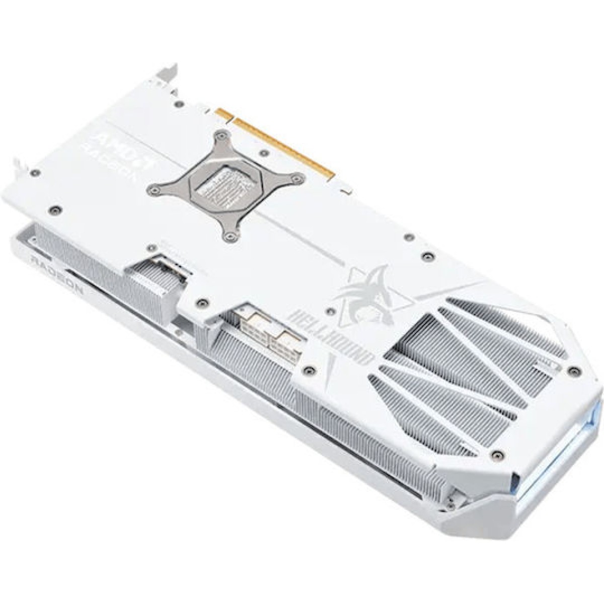 PowerColor Radeon RX 9070 XT 16GB GDDR6 Hellhound White Κάρτα Γραφικών
