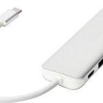 Digitus USB 3.0 Hub 5 Θυρών με σύνδεση USB-C & Θύρα Φόρτισης Ασημί