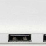 Digitus USB 3.0 Hub 5 Θυρών με σύνδεση USB-C & Θύρα Φόρτισης Ασημί