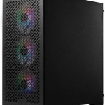 CoolerMaster Elite 302 Gaming Midi Tower Κουτί Υπολογιστή με Πλαϊνό Παράθυρο και ARGB Φωτισμό Μαύρο