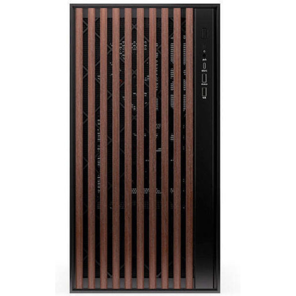 Krux Palum Midi Tower Κουτί Υπολογιστή με Πλαϊνό Παράθυρο Μαύρο