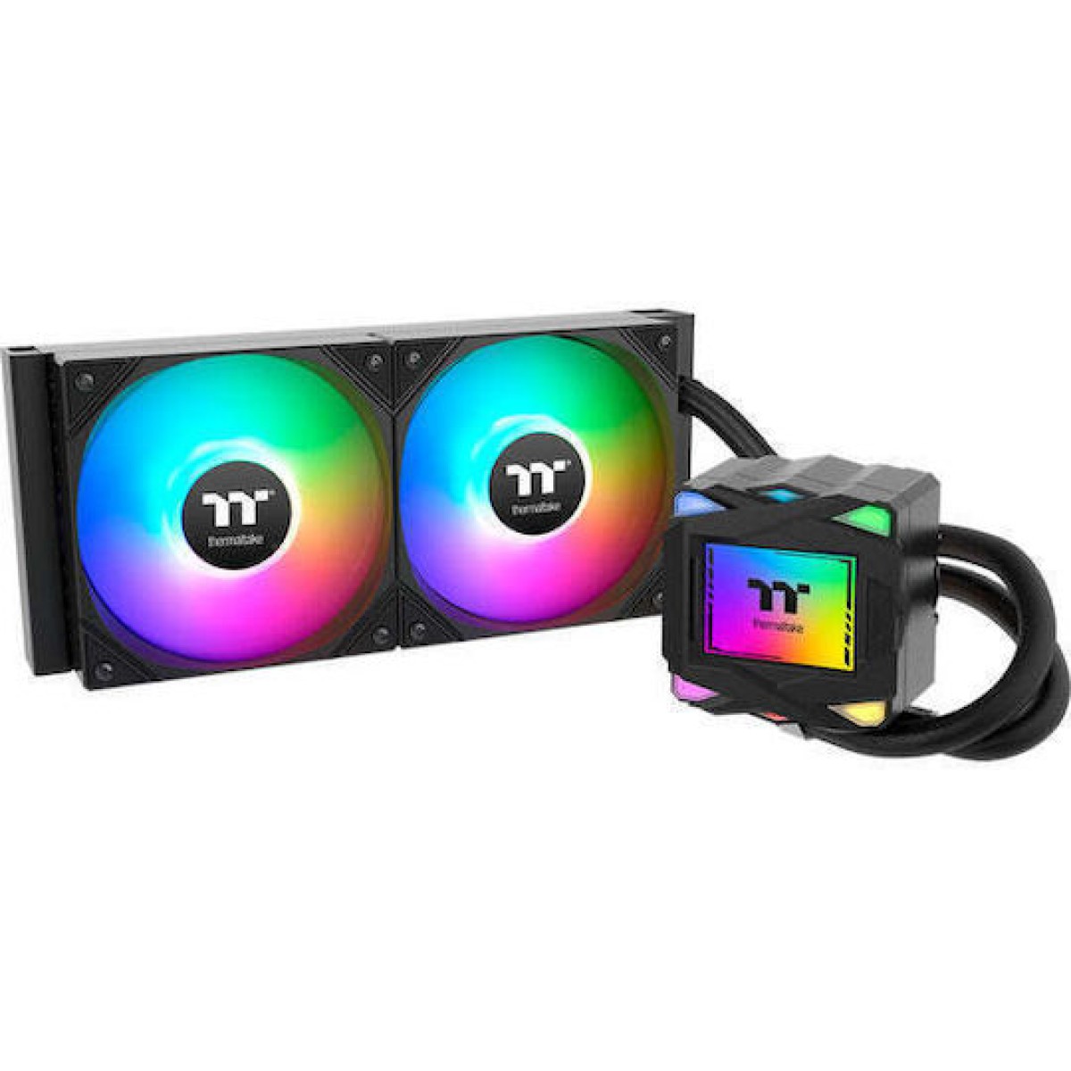Thermaltake LA240 ARGB Υδρόψυξη Επεξεργαστή Διπλού Ανεμιστήρα 120mm για Socket AM4/AM5/1700/1200/115x
