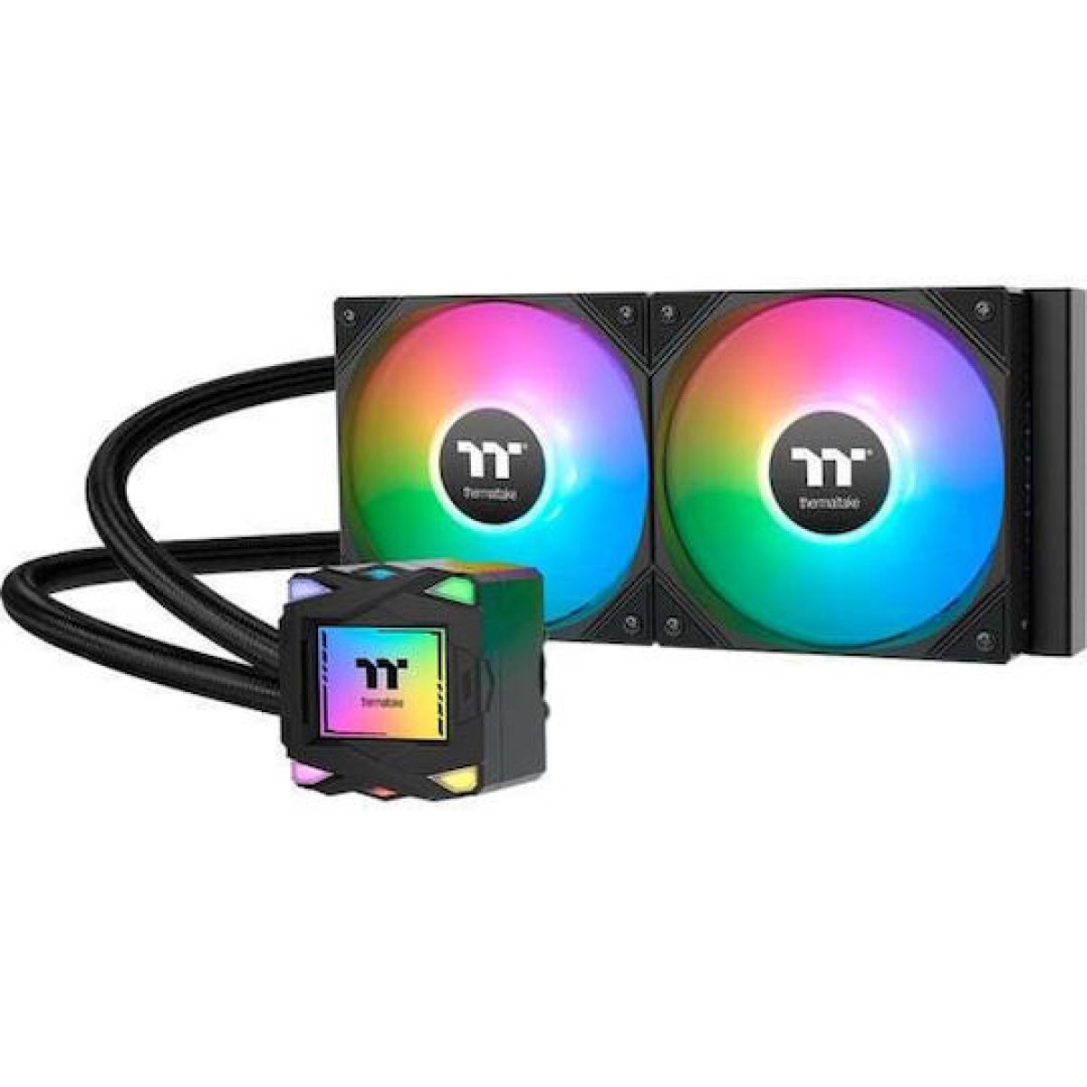 Thermaltake LA240 ARGB Υδρόψυξη Επεξεργαστή Διπλού Ανεμιστήρα 120mm για Socket AM4/AM5/1700/1200/115x