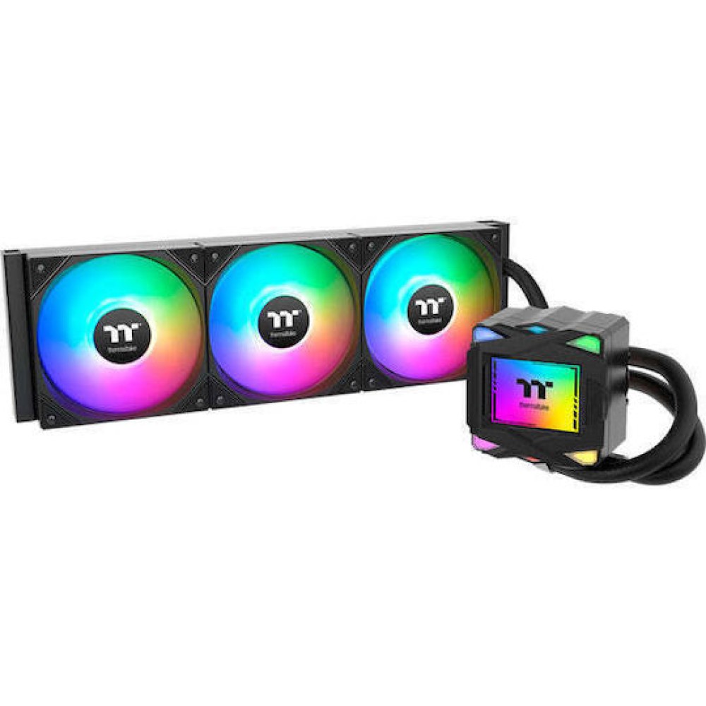Thermaltake LA360 ARGB Υδρόψυξη Επεξεργαστή Τριπλού Ανεμιστήρα 120mm για Socket AM4/AM5/1700/1200/115x
