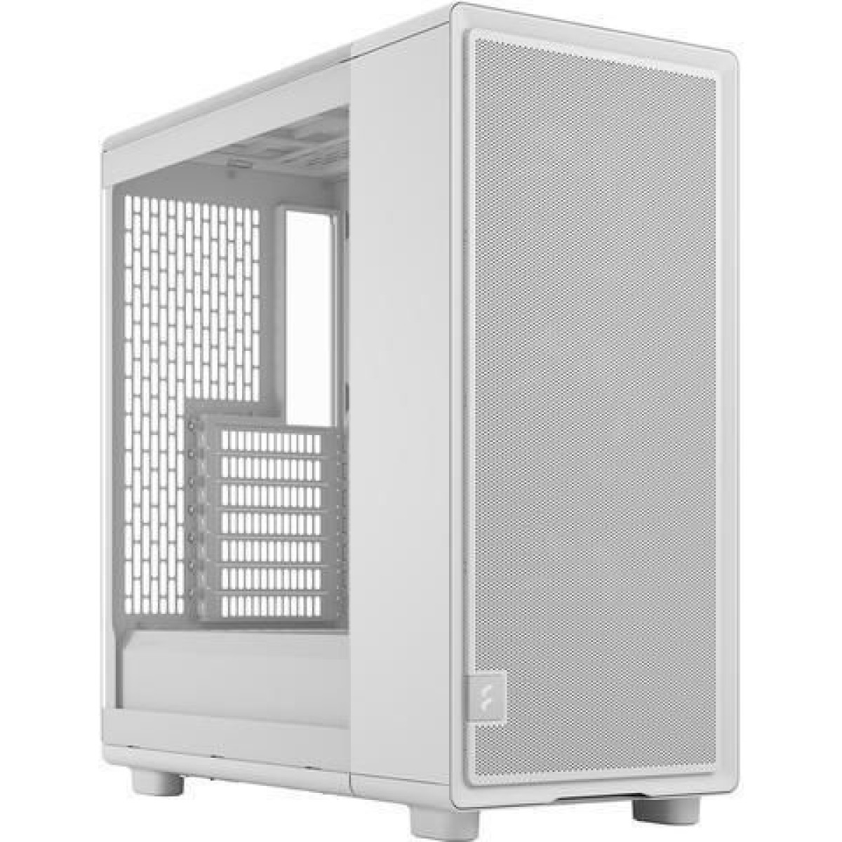Fractal Design Epoch Midi Tower Κουτί Υπολογιστή με Πλαϊνό Παράθυρο White TG Clear