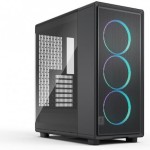 Fractal Design Epoch Midi Tower Κουτί Υπολογιστή με Πλαϊνό Παράθυρο Black TG RGB Light