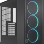 Fractal Design Epoch Midi Tower Κουτί Υπολογιστή με Πλαϊνό Παράθυρο Black TG RGB Light