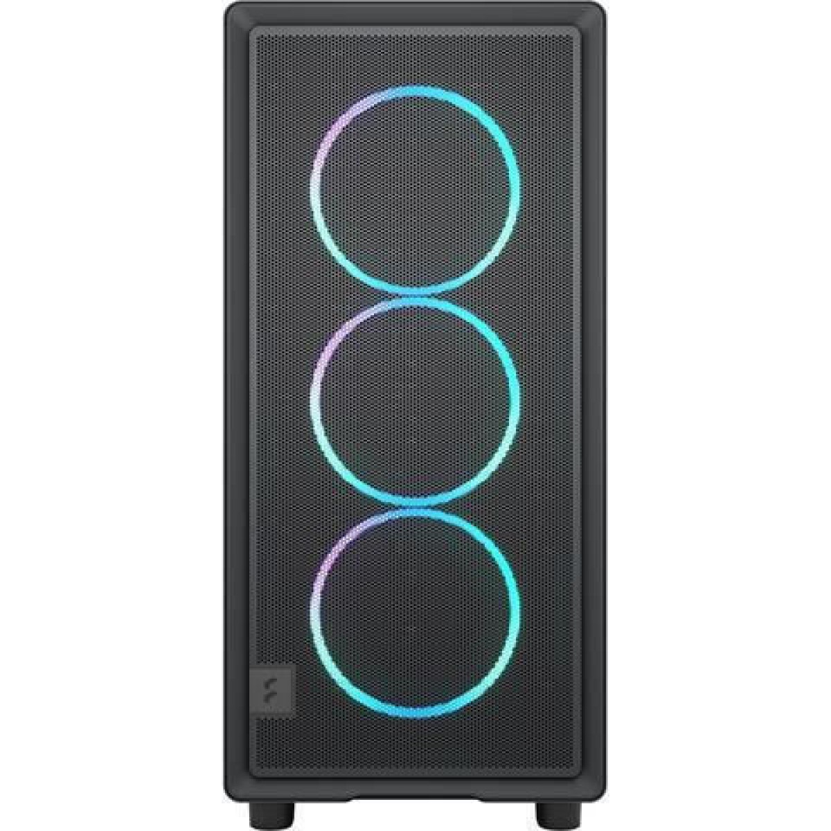 Fractal Design Epoch Midi Tower Κουτί Υπολογιστή με Πλαϊνό Παράθυρο Black TG RGB Light