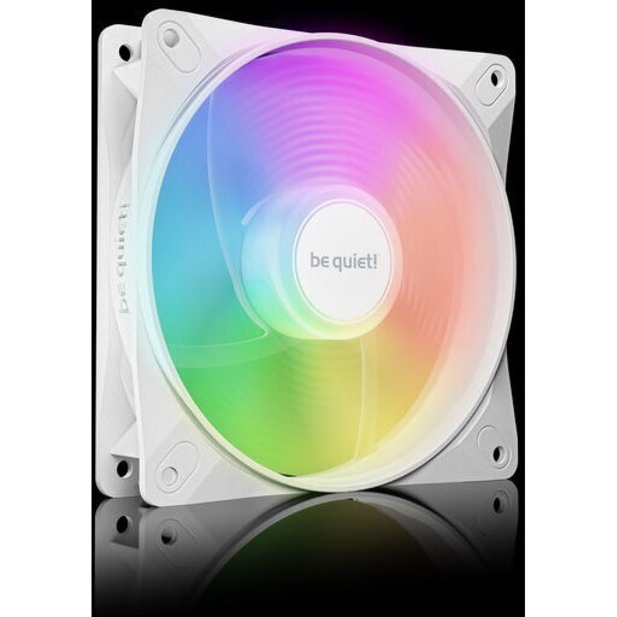 Be Quiet Light Wings LX Reverse Case Fan 120mm με ARGB Φωτισμό και Σύνδεση 4-Pin PWM Λευκό