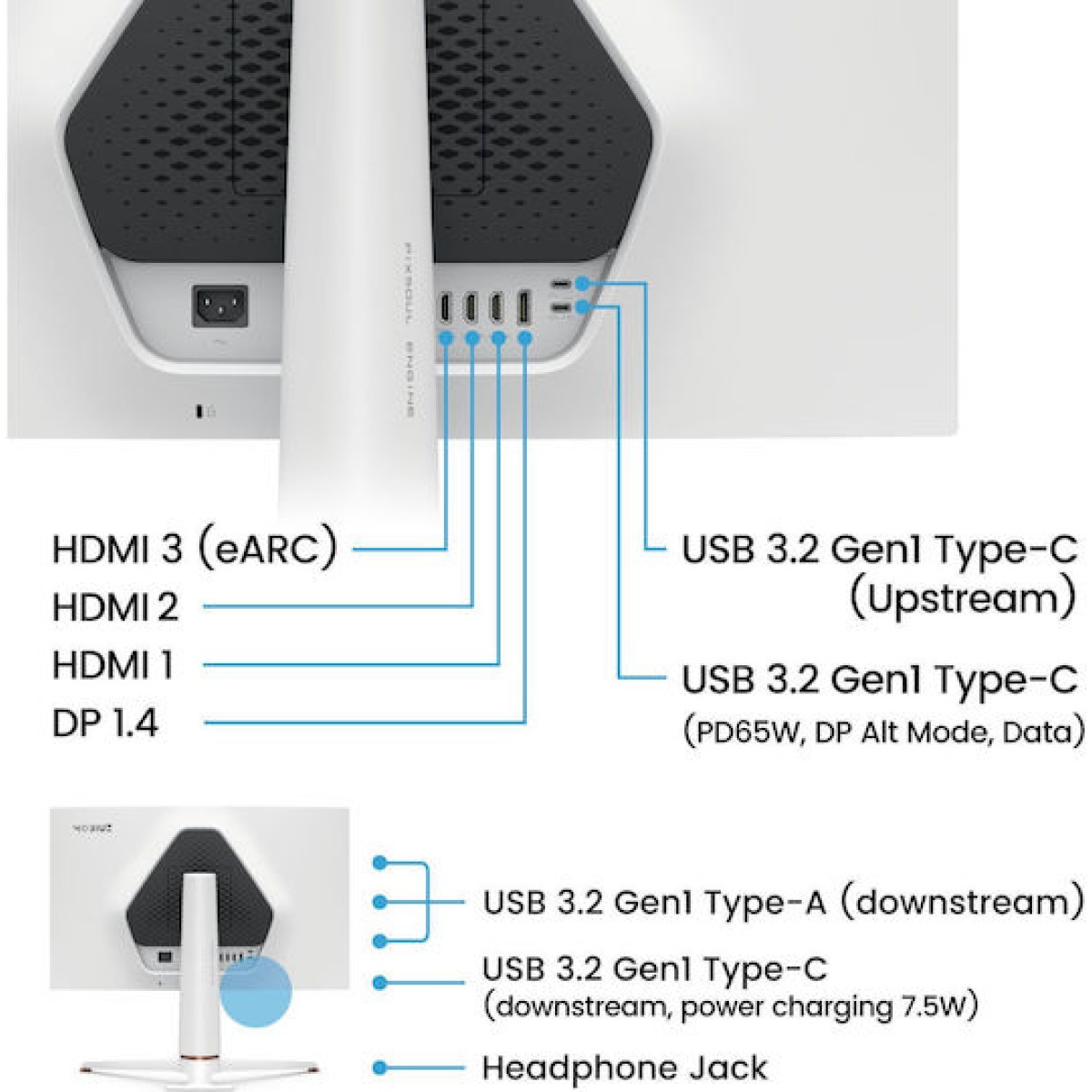 BenQ Mobiuz EX271U IPS HDR Gaming Monitor 27\