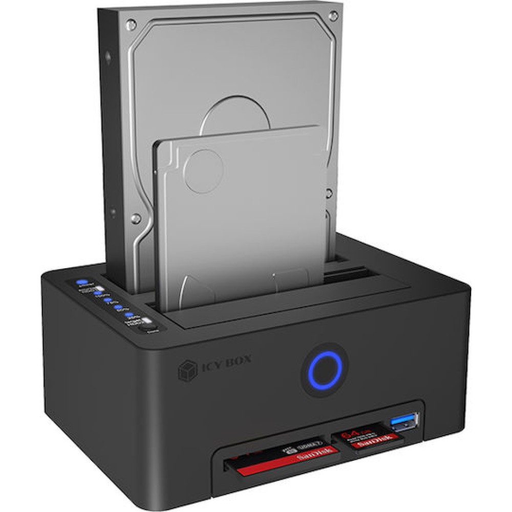 Icy Box Card Reader SATA για SD