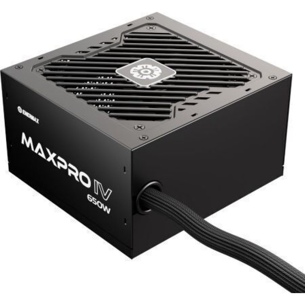 Enermax MAXPRO IV 650W Μαύρο Τροφοδοτικό Υπολογιστή Full Wired 80 Plus Standard