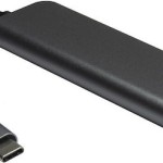 Inter-Tech USB 3.2 Hub 5 Θυρών με σύνδεση USB-C Γκρι
