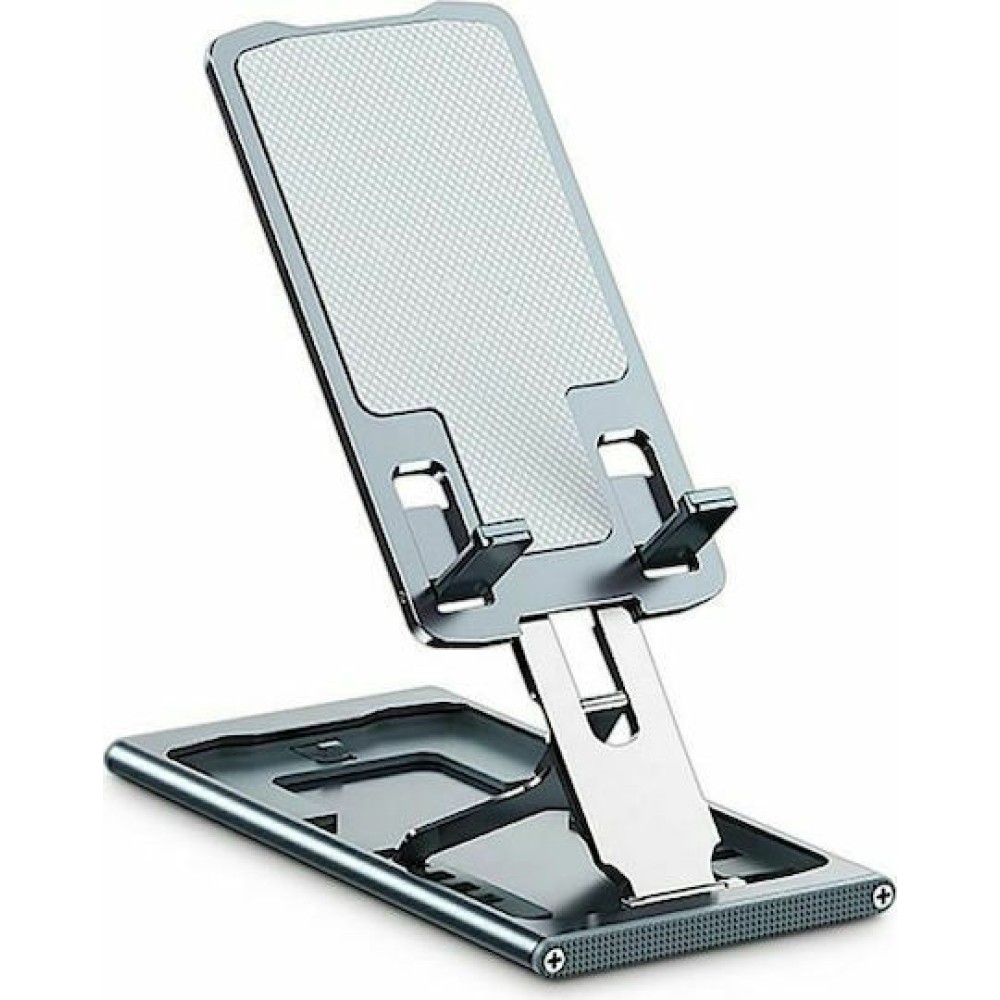 Inter-Tech Βάση Κινητού Αυτοκινήτου MTS-105 με Κλιπ-Μανταλάκι Ασημί