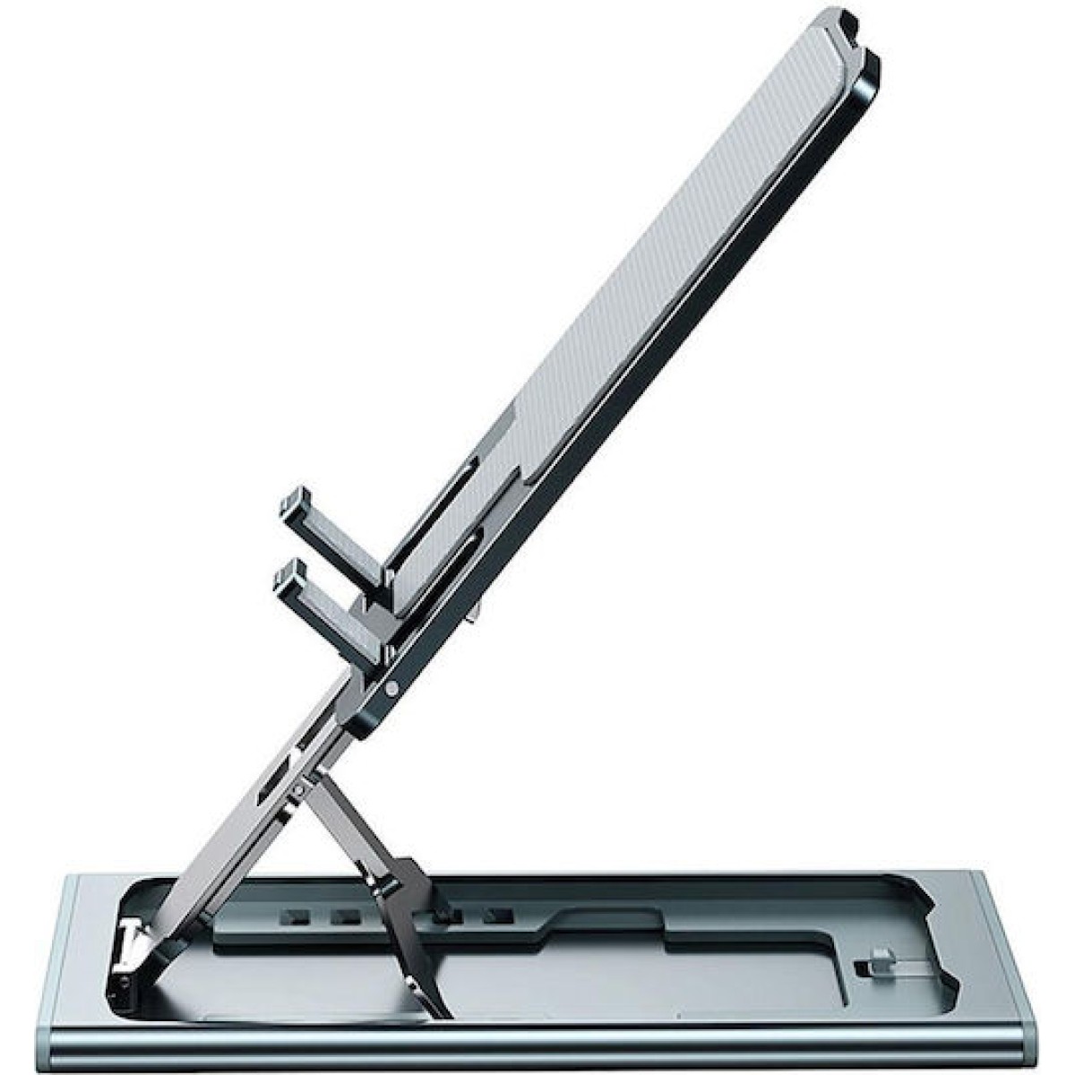 Inter-Tech Βάση Κινητού Αυτοκινήτου MTS-105 με Κλιπ-Μανταλάκι Ασημί