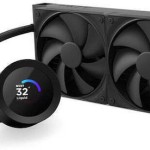 NZXT Kraken 240 Υδρόψυξη Επεξεργαστή Διπλού Ανεμιστήρα 120mm για Socket AM4/AM5/1700/1200/115x