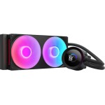 NZXT Kraken Plus 240 RGB Υδρόψυξη Επεξεργαστή Διπλού Ανεμιστήρα 120mm για Socket AM4/AM5/1700/1200/115x