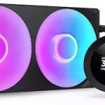 NZXT Kraken Plus 240 RGB Υδρόψυξη Επεξεργαστή Διπλού Ανεμιστήρα 120mm για Socket AM4/AM5/1700/1200/115x