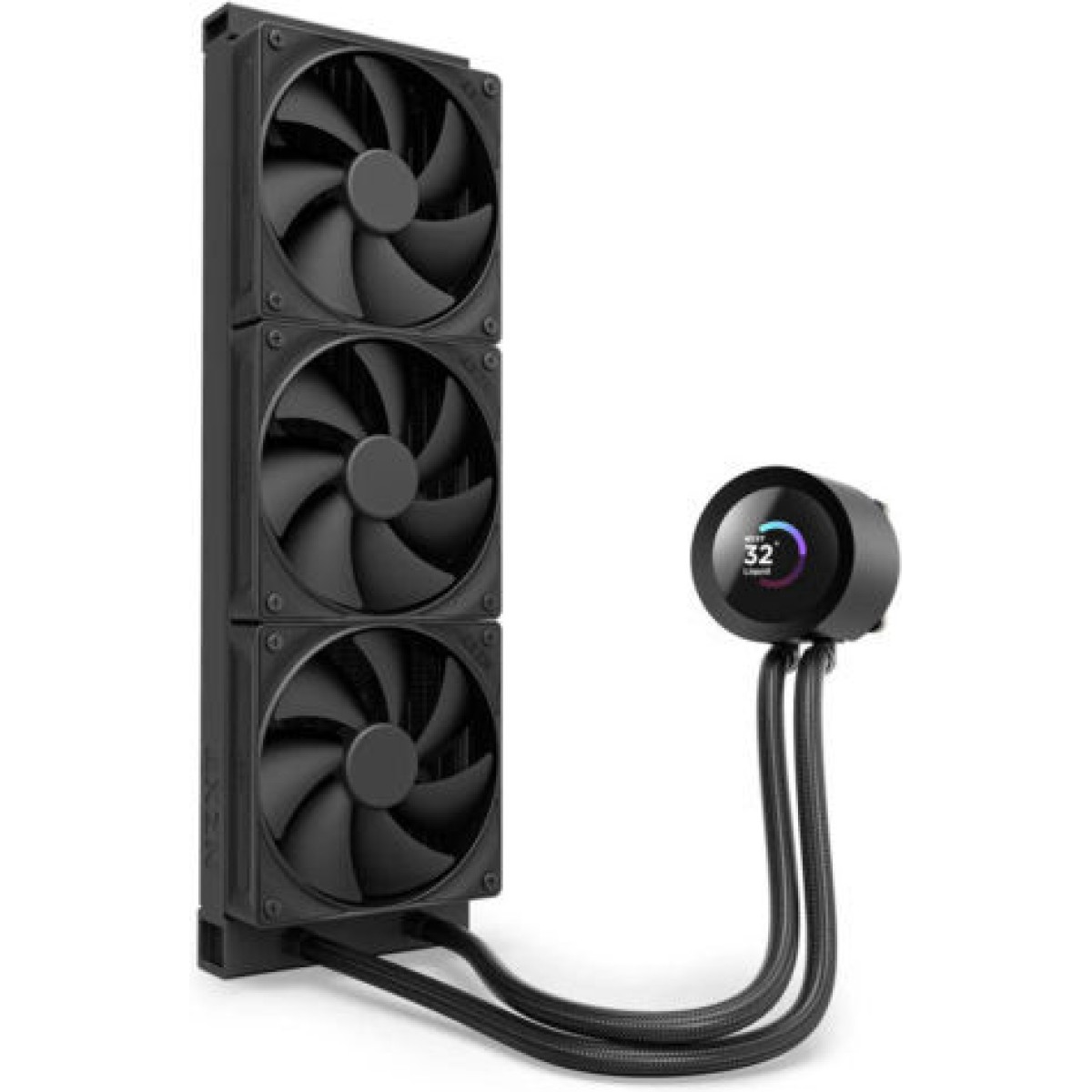 NZXT Kraken Plus 360 Υδρόψυξη Επεξεργαστή Τριπλού Ανεμιστήρα 120mm για Socket 1700/1200/115x