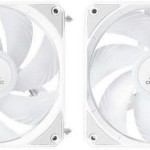 Chieftec Iceberg Υδρόψυξη Επεξεργαστή Διπλού Ανεμιστήρα 120mm με RGB Φωτισμό Λευκή