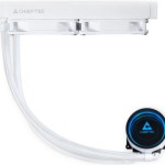 Chieftec Iceberg Υδρόψυξη Επεξεργαστή Διπλού Ανεμιστήρα 120mm με RGB Φωτισμό Λευκή