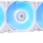 Chieftec Iceberg Υδρόψυξη Επεξεργαστή Τριπλού Ανεμιστήρα 120mm με RGB Φωτισμό Λευκή