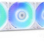 Chieftec Iceberg Υδρόψυξη Επεξεργαστή Τριπλού Ανεμιστήρα 120mm με RGB Φωτισμό Λευκή