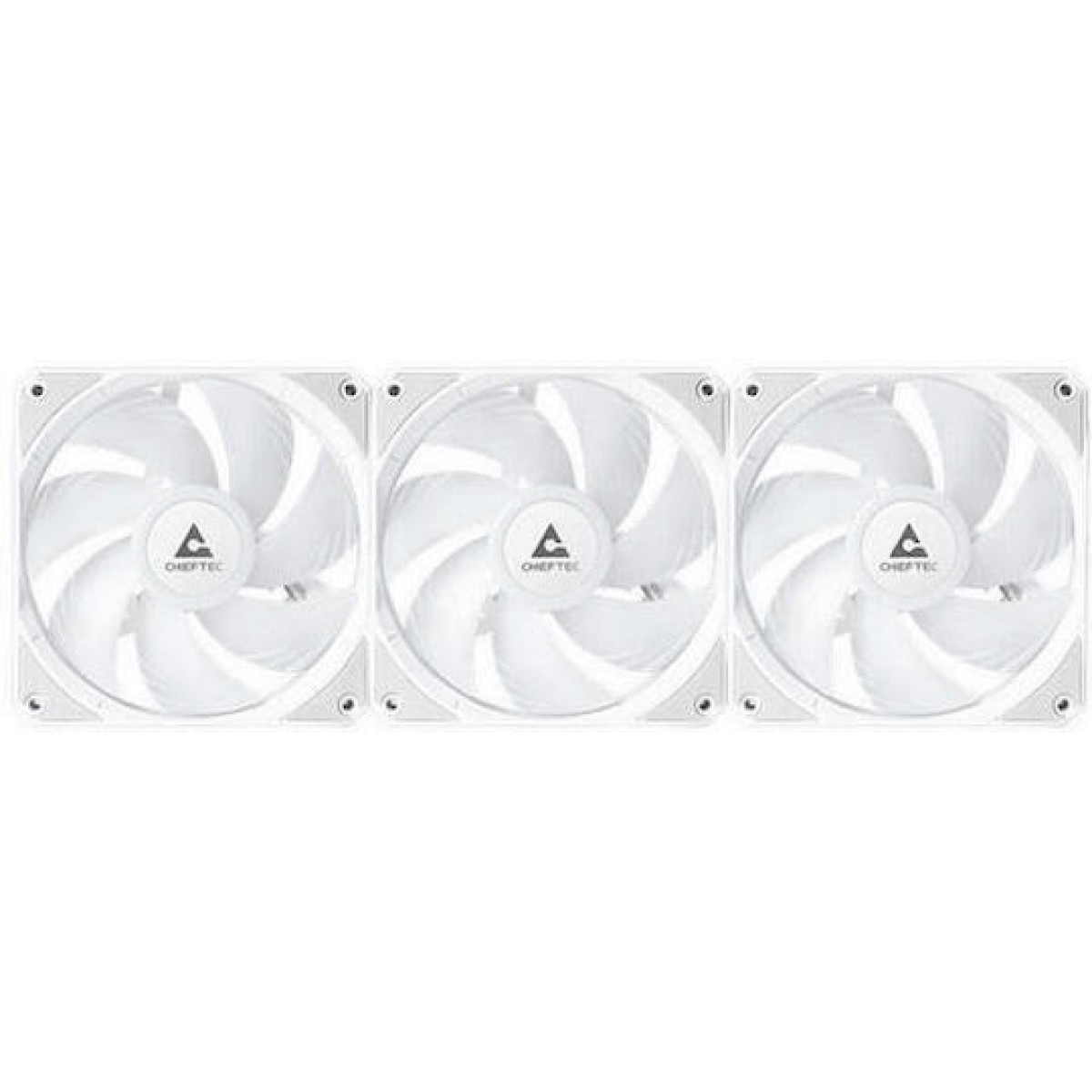 Chieftec Iceberg Υδρόψυξη Επεξεργαστή Τριπλού Ανεμιστήρα 120mm με RGB Φωτισμό Λευκή