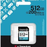 Kingston Canvas Go Plus SDXC 512GB Class 10 U3 V30 UHS-I με αντάπτορα