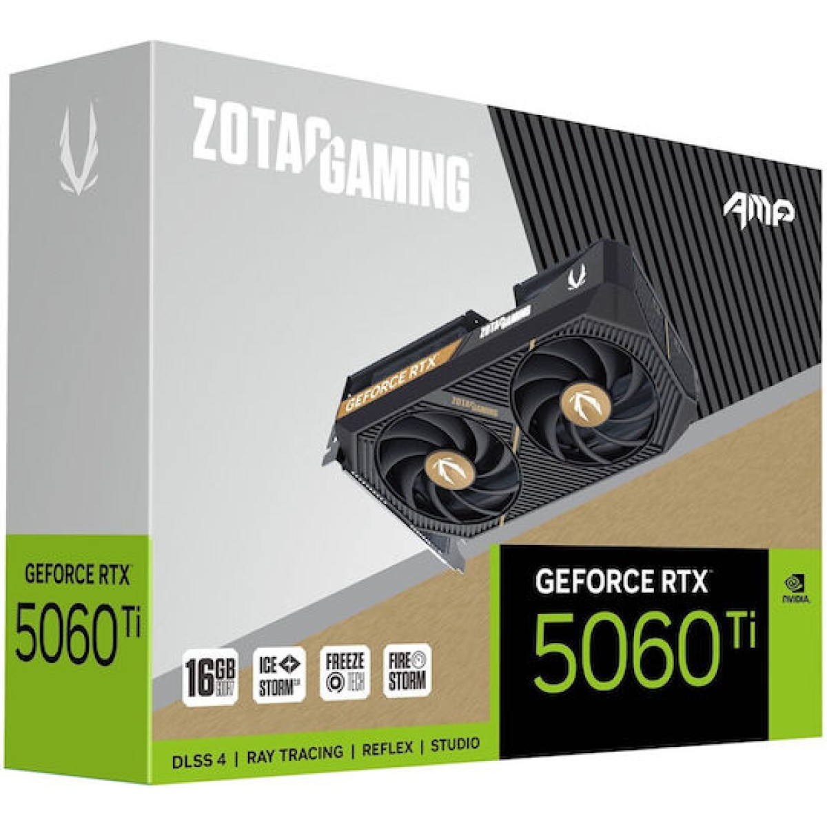 Zotac GeForce RTX 5060 Ti 16GB GDDR7 AMP Κάρτα Γραφικών