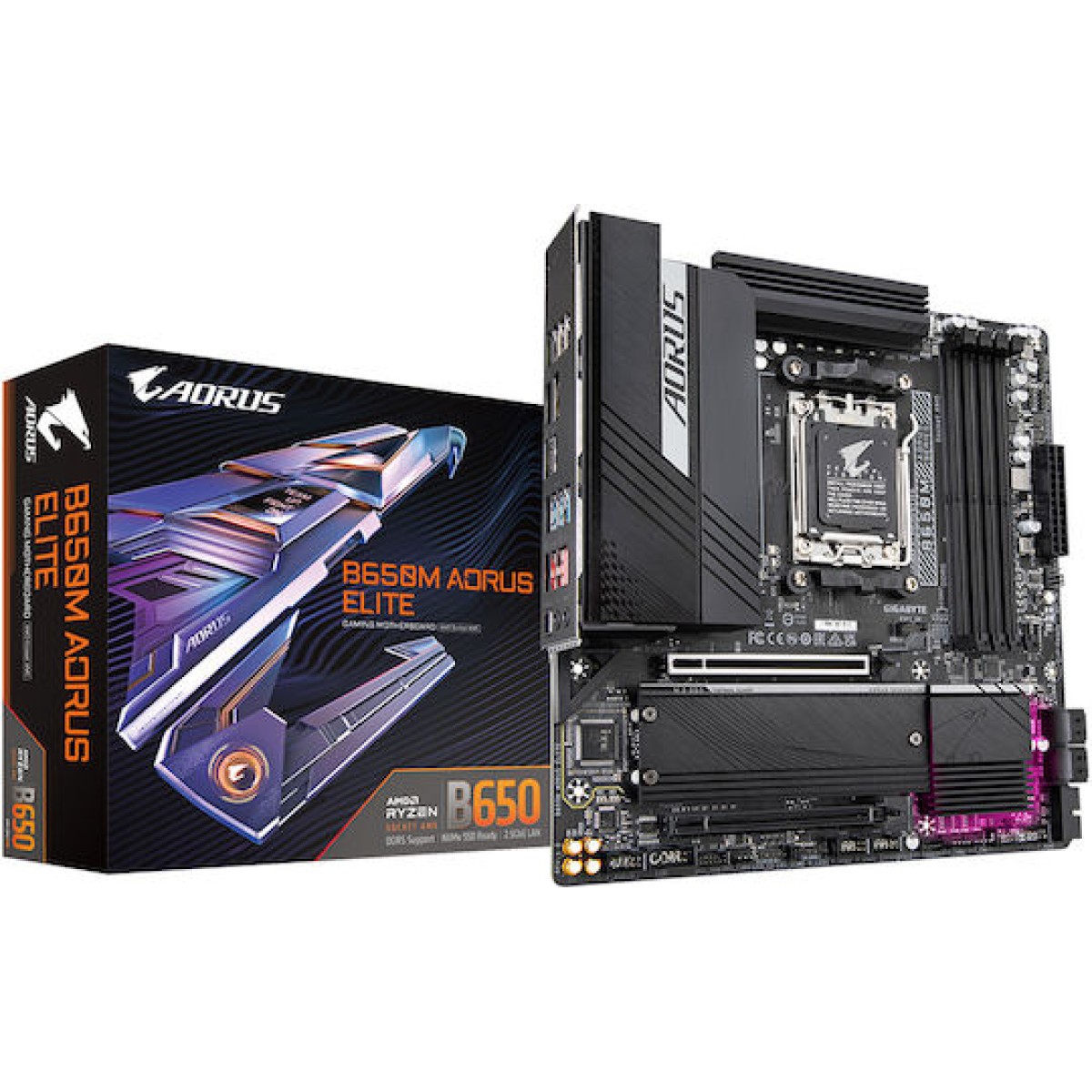 Gigabyte B650M Aorus Elite rev. 1.x Motherboard Micro ATX με AMD AM5 Socket