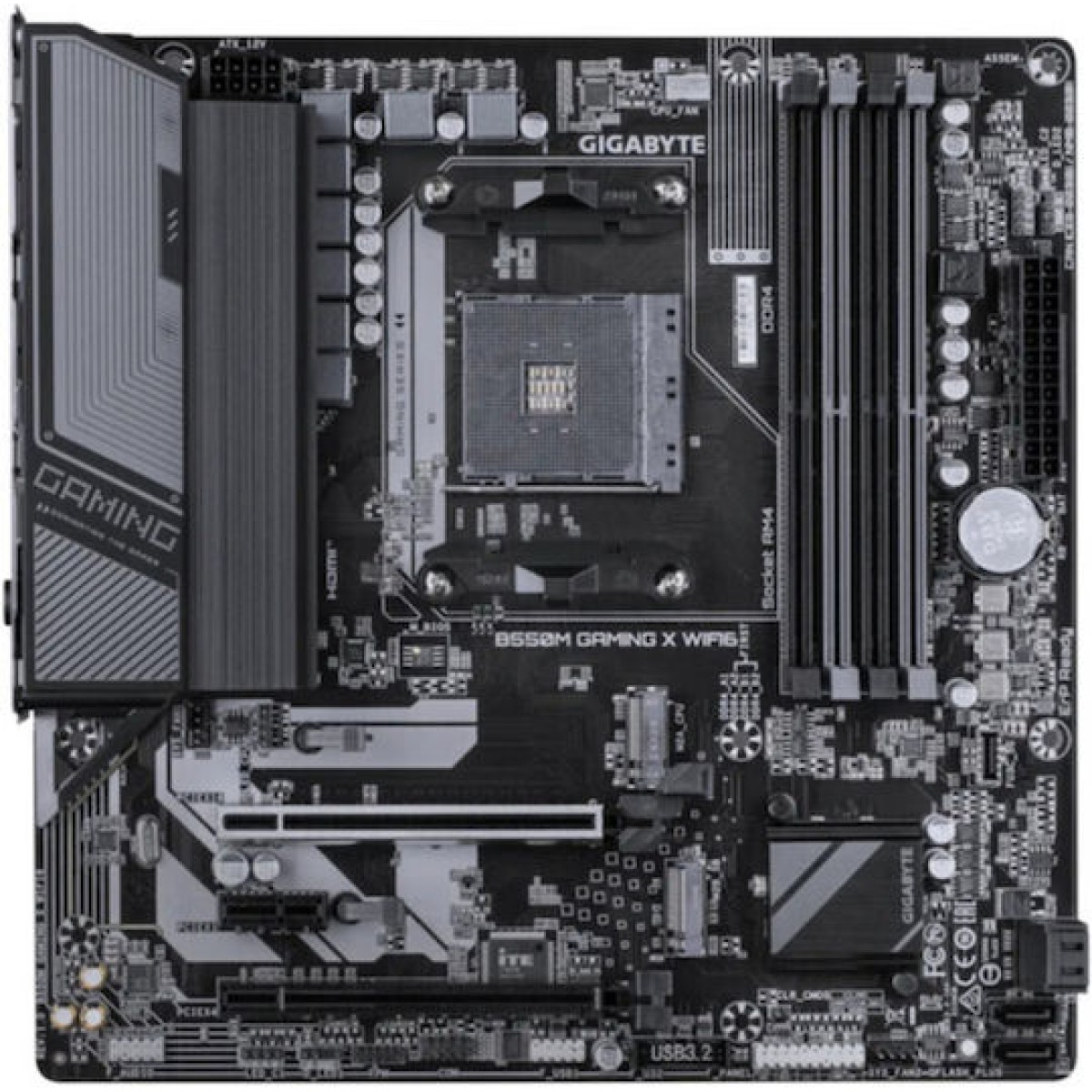 Gigabyte Gaming X WIFI6 B550 Motherboard Micro ATX με AMD AM4 Socket