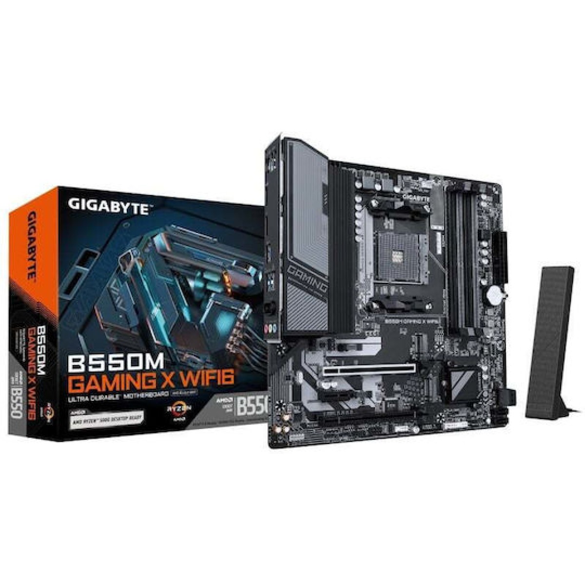 Gigabyte Gaming X WIFI6 B550 Motherboard Micro ATX με AMD AM4 Socket