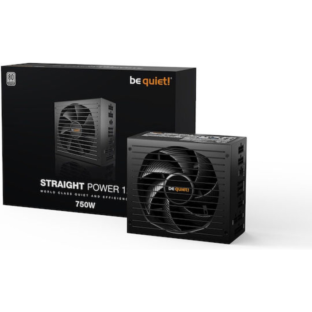 Be Quiet Straight Power 12 750W Μαύρο Τροφοδοτικό Υπολογιστή Full Modular 80 Plus Platinum