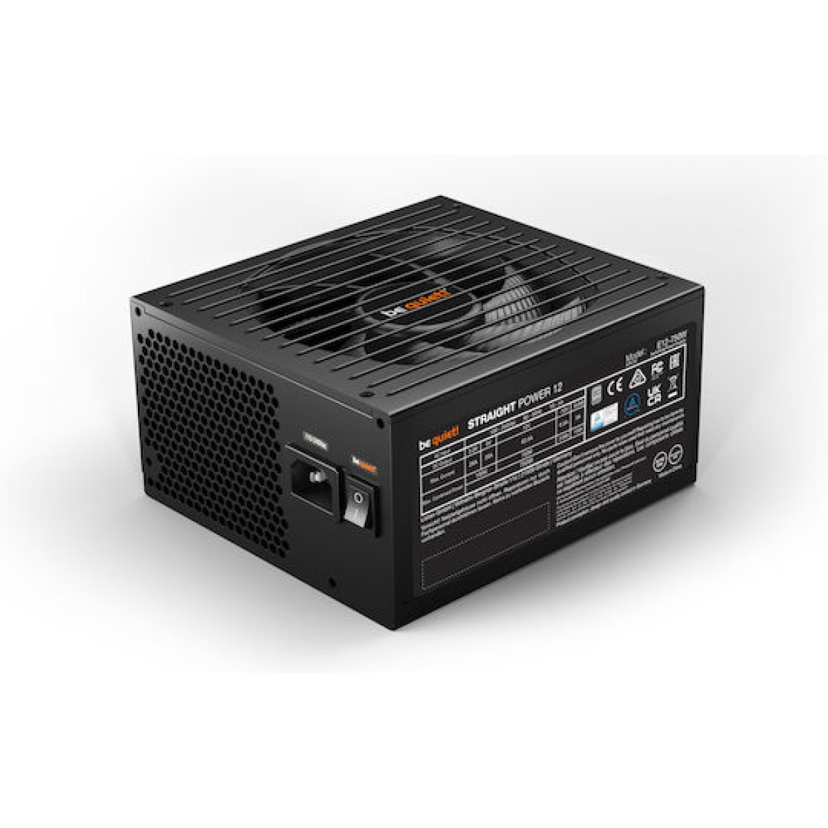 Be Quiet Straight Power 12 750W Μαύρο Τροφοδοτικό Υπολογιστή Full Modular 80 Plus Platinum