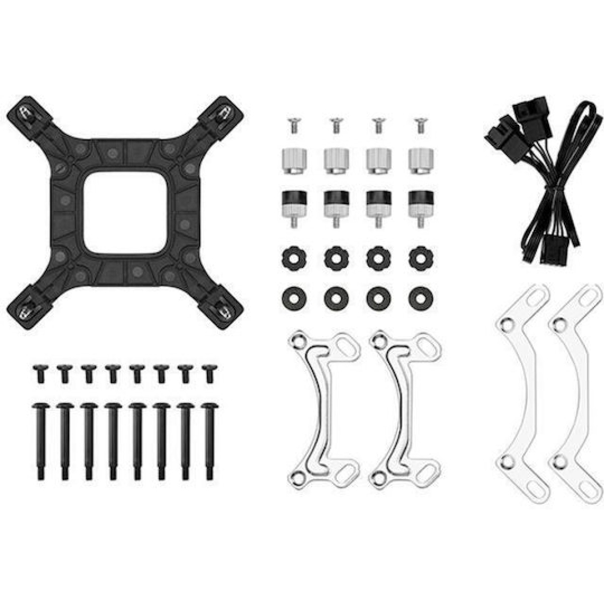 Deepcool LE240 V2 (v2) Υδρόψυξη Επεξεργαστή Διπλού Ανεμιστήρα 120mm για Socket AM4/AM5/1700/1200/115x με RGB Φωτισμό