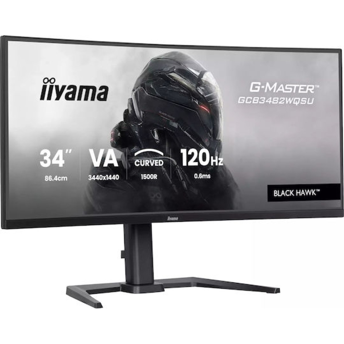 Iiyama GCB3482WQSU-B1 VA HDR Curved Gaming Monitor 34\