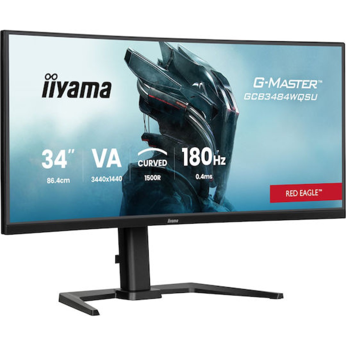 Iiyama G-Master GCB3484WQSU-B1 Ultrawide VA HDR Curved Gaming Monitor 34