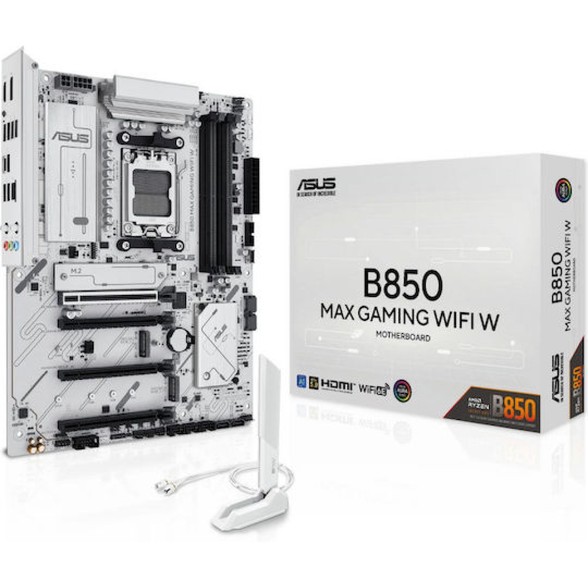 Asus B850 MAX GAMING WIFI W Motherboard ATX με AMD AM5 Socket 90MB1M10-M0EAY0