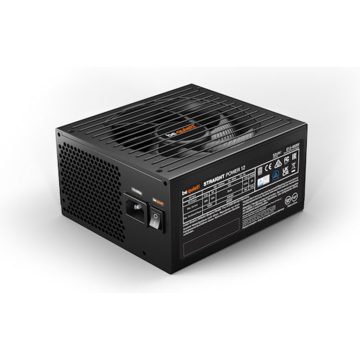 Be Quiet Straight Power 12 850W Μαύρο Τροφοδοτικό Υπολογιστή Full Modular 80 Plus Platinum