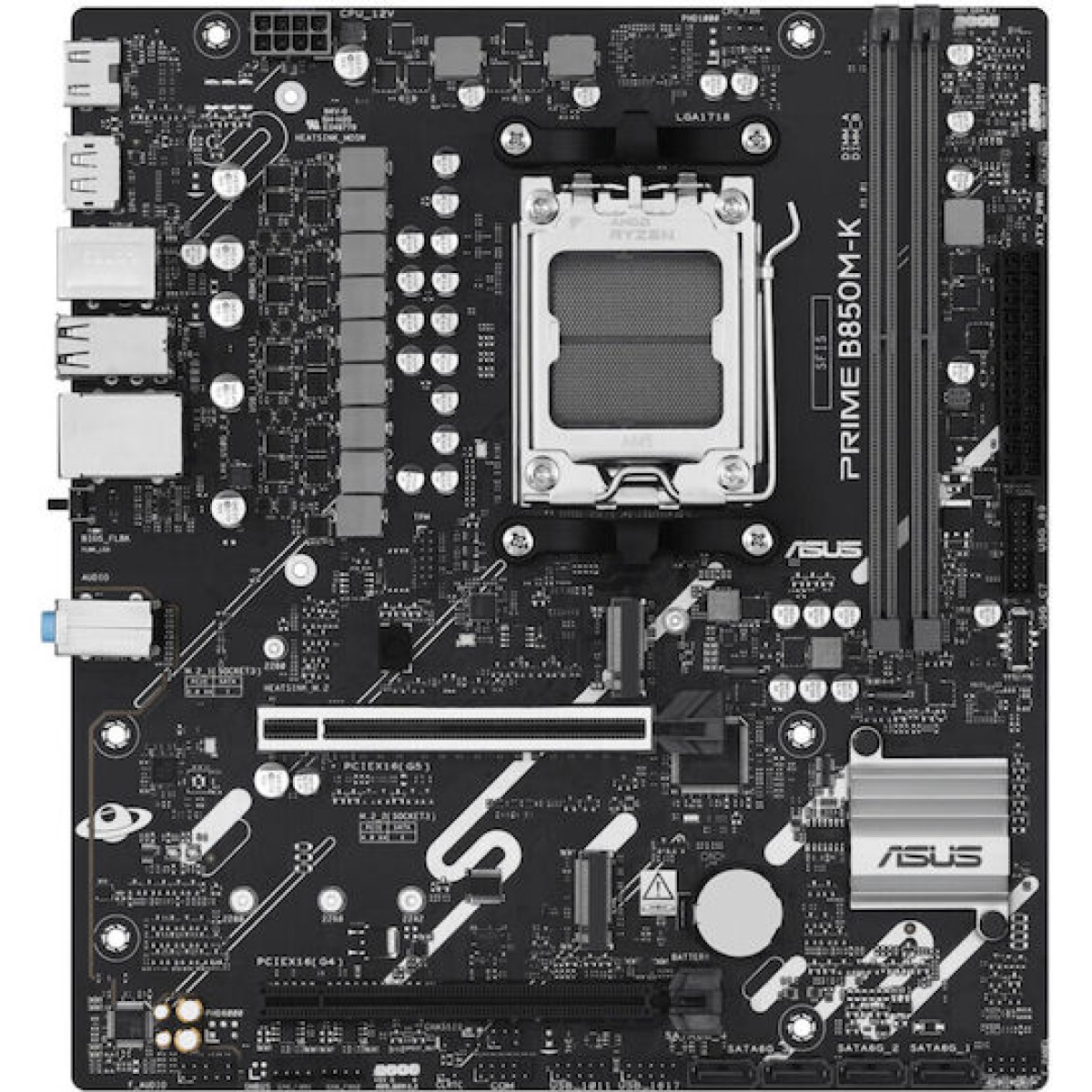 Asus PRIME B850-E Motherboard Micro ATX με AMD AM5 Socket 90MB1LV0-M0EAY0