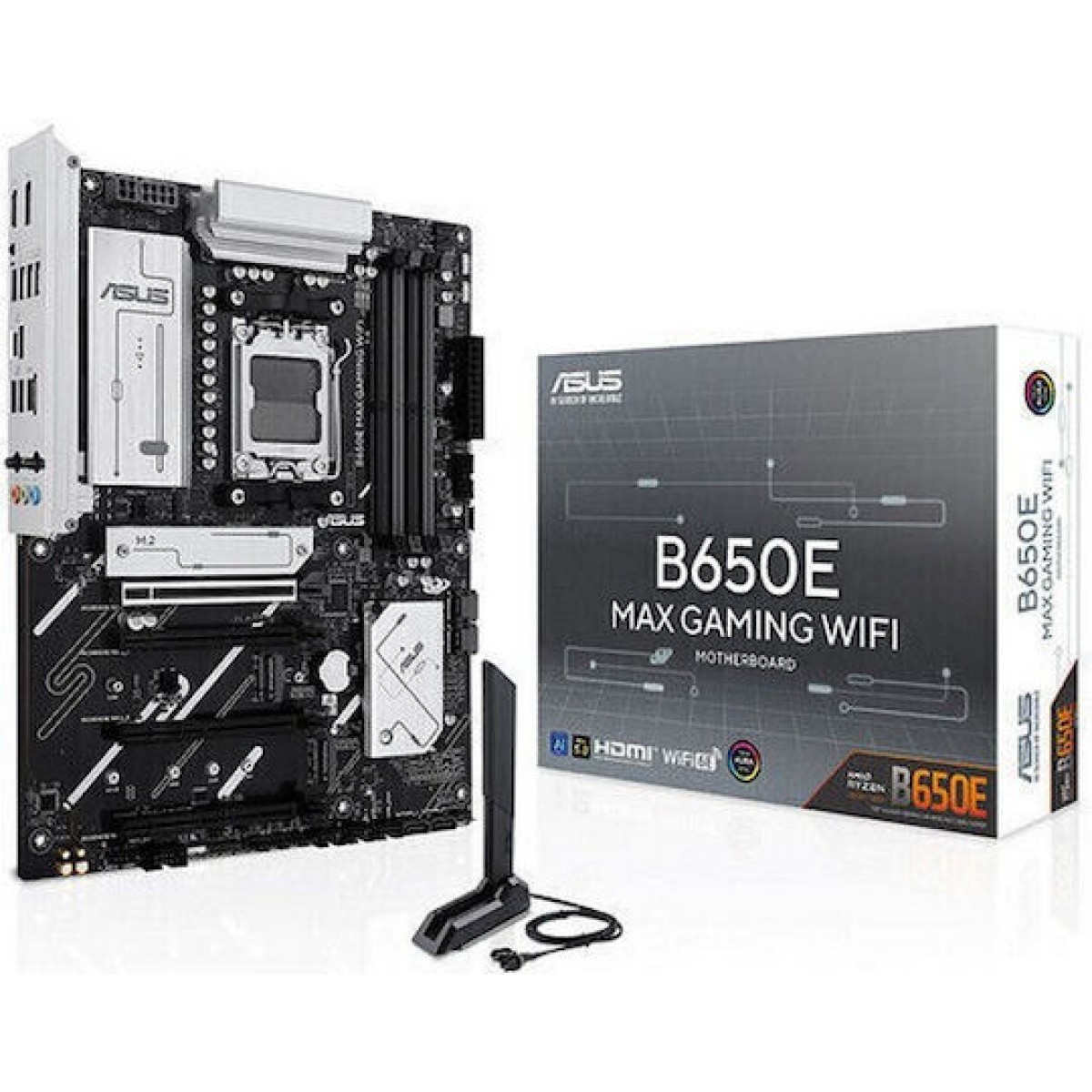 Asus B650E Max Gaming WIFI Motherboard ATX με AMD AM5 Socket 90MB1LD0-M0EAY0