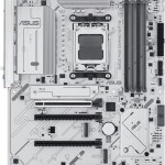 Asus B650E Max Gaming WIFI W Motherboard ATX με AMD AM5 Socket 90MB1M00-M0EAY0