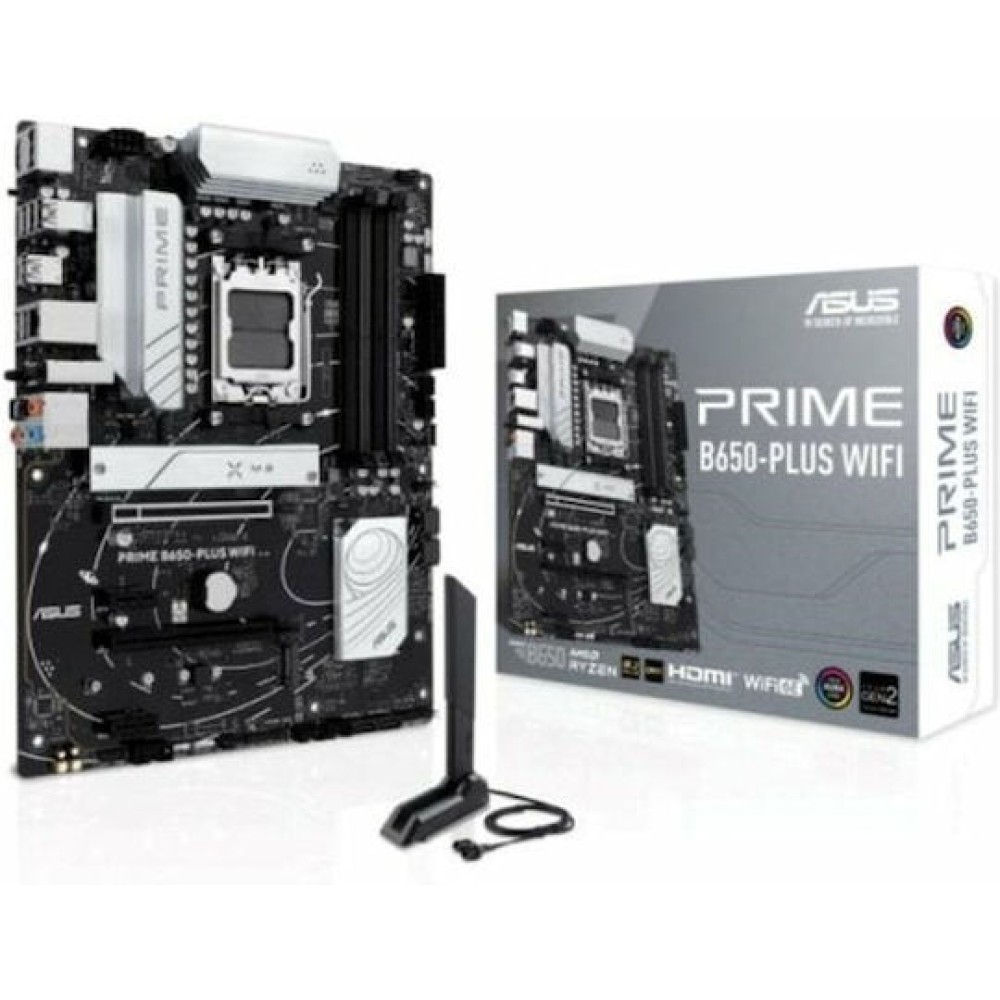Asus Prime B650-Plus WIFI Motherboard ATX με AMD AM5 Socket 90MB1KP0-M0EAY0