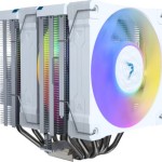 Valkyrie Vind 125 DL Ψύκτρα Επεξεργαστή Διπλού Ανεμιστήρα για Socket AM4/AM5/1200/1700 με ARGB Φωτισμό Λευκή