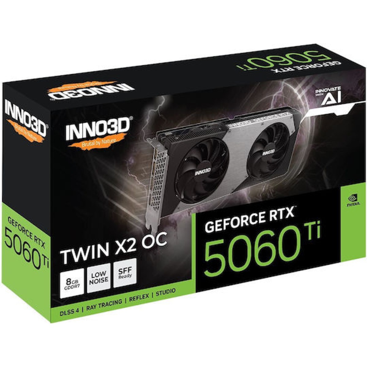Inno 3D GeForce RTX 5060 Ti 8GB GDDR7 TWIN X2 OC Κάρτα Γραφικών
