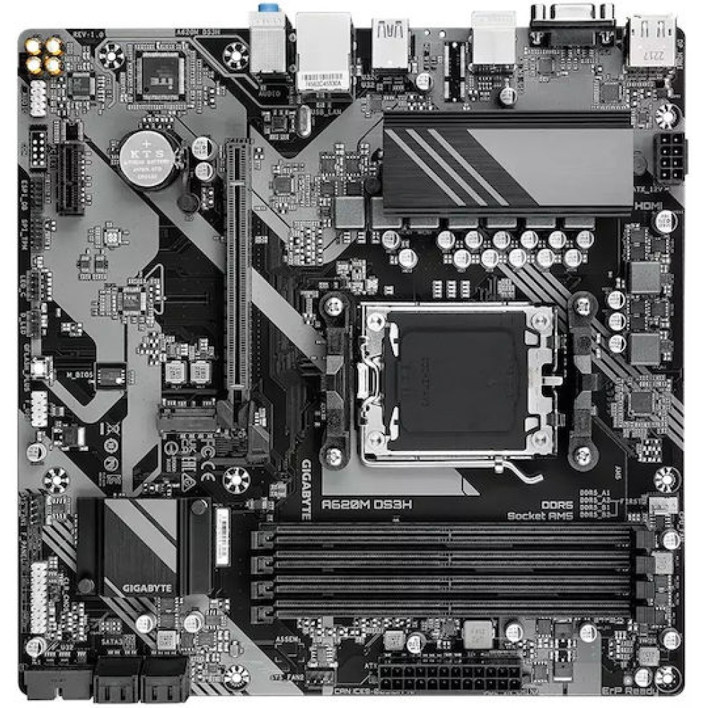 Gigabyte A620M DS3H rev. 1.0 Motherboard Micro ATX με AMD AM5 Socket