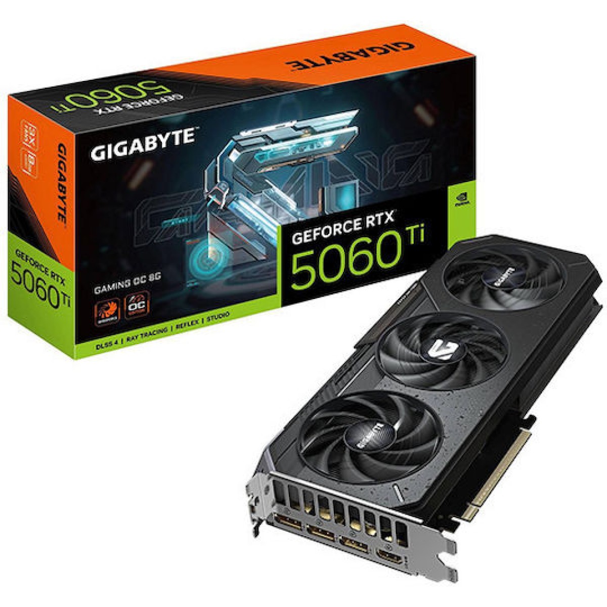 Gigabyte GeForce RTX 5060 Ti 8GB GDDR7 GAMING OC Κάρτα Γραφικών