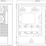 Arctic Xtender VG Mirror Midi Tower Κουτί Υπολογιστή με Πλαϊνό Παράθυρο Μαύρο